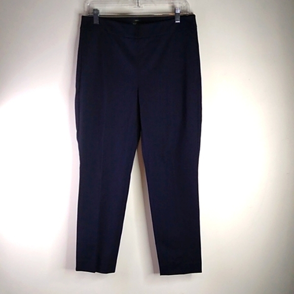 Talbots - Chatham Chino Navy Trouser - Size 8P - Picture 1 of 7